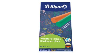 Craie pour tableaux noirs 745/12, coloré, étui en