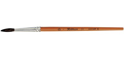 Pinceau série 23, N. 4, manche en bois