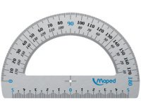 Gradenboog 180°, aluminium, 120 mm