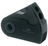 FABER-CASTELL Taille-crayon double SLEEVE, noir