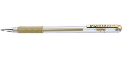 Stylo roller gel Hybrid Gel Grip Metallic K118