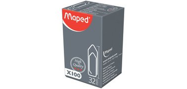 Attache-lettres, galvanisées, 32 mm, grand paquet