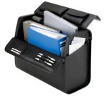 Valise pour pilotes 'MONDO', similicuir, noir