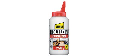 Express-Holzleim D2, lösemittelfrei, 750 g in der Flasche