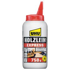 Houtlijm Express D2, oplosmiddelvrij, fles met 250 g