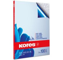 papier carbone, format A4, 100 feuilles, bleu