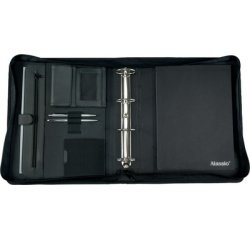 Serviette classeur 'AREZZO', A4, similicuir