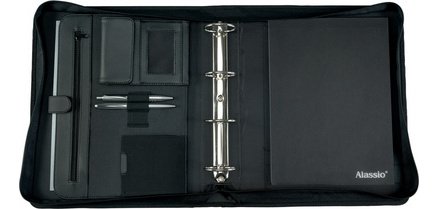 Serviette classeur 'AREZZO', A4, similicuir