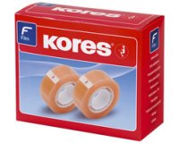 Ruban adhésif standard, 15 mm x 33 m, tranparent