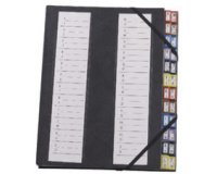 Trieur 48.24, 24 compartiments, avec élastique