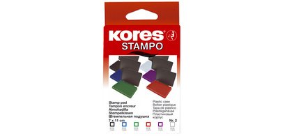 tampon encreur 'STAMPO', (L)110 x (P)70 mm, vert