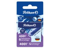 Cartouches d'encre 4001 TP/6, bleu royal