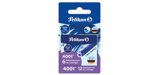 Cartouches d'encre 4001 TP/6/2/B, bleu royal
