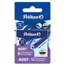 Cartouches d'encre 4001 TP/6/2/B, bleu royal