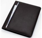 Conférencier 'CREMONA', A4, cuir nappa, noir