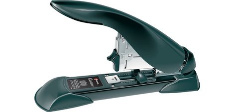 Nietmachine grote capaciteit Gladiator zwart/zilver