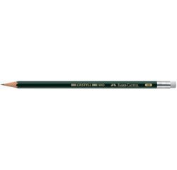 FABER-CASTELL Crayon CASTELL 9000 avec gomme
