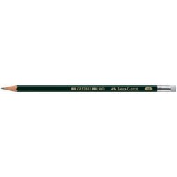 FABER-CASTELL Crayon CASTELL 9000 avec gomme