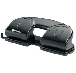 Perforadora de oficina Rexel V412 de 4 agujeros - Capacidad para 12 hojas