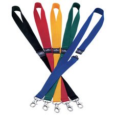 Lacet textile 20, avec fermeture de sécurité, noir