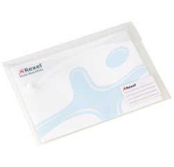 Pochette à documents Xtra Folder A4, blanc translucide