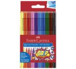 FABER-CASTELL Stylo feutre GRIP COLOUR MARKER, étui de 10