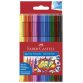 FABER-CASTELL Stylo feutre GRIP COLOUR MARKER, étui de 10