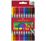 FABER-CASTELL Feutre double pointe, étui de 10