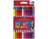 Stift FABER-CASTELL dubbele punt - etui van 20 stuks