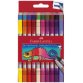 Stift FABER-CASTELL dubbele punt - etui van 20 stuks