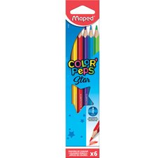 Crayon de couleur COLOR'PEPS Star, étui carton de 6
