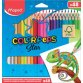 Crayon de couleur COLOR'PEPS Star, étui carton de 48