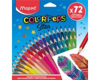 Crayon de couleur COLOR'PEPS Star, étui carton de 72
