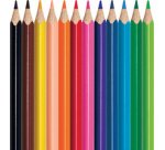 Crayons de couleur COLOR'PEPS Mini, étui carton de 12