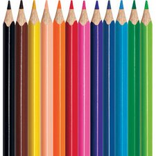 Crayons de couleur COLOR'PEPS Mini, étui carton de 12