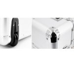 Valise pour pilotes 'OMEGA', aluminium, argent