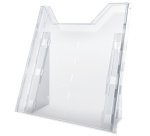 Porte-brochures COMBIBOXX A4, transparent