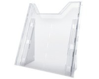 Porte-brochures COMBIBOXX A4, transparent