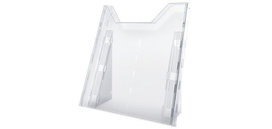 Porte-brochures COMBIBOXX A4, transparent
