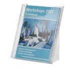Porte-brochures COMBIBOXX A4, transparent