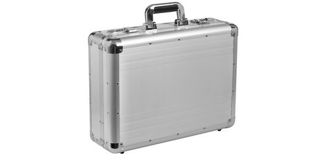 Attaché-case 'TAURUS', aluminium, argent