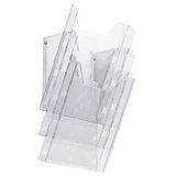 Porte-brochures COMBIBOXX A4 set L, transparent