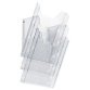 Porte-brochures COMBIBOXX A4 set L, transparent