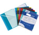 Protège-cahier Cristal Luxe 240 x 320 mm, incolore