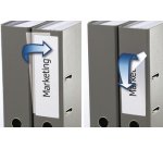 Etiquette dos de classeur 'Movables' 192 x 61 mm,blanc