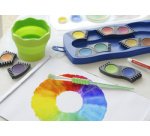 FABER-CASTELL Palette de peinture CONNECTOR 12 couleurs