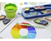FABER-CASTELL Palette de peinture CONNECTOR 12 couleurs