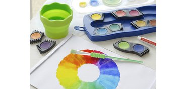 FABER-CASTELL Palette de peinture CONNECTOR 12 couleurs