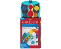 FABER-CASTELL Palette de peinture CONNECTOR 12 couleurs