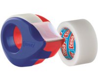 Mini dévidoir  2xruban adhésif  Film mat invisible